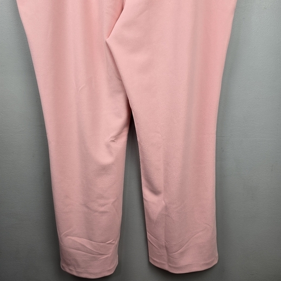 DG2 By Diane Gilman Pull-On Stretch Pants Pink Womens Plus Size‎ 2X - Picture 12 of 14